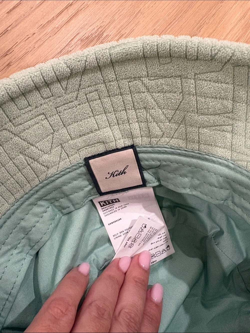 Kith terry cloth printed Bucket Hat